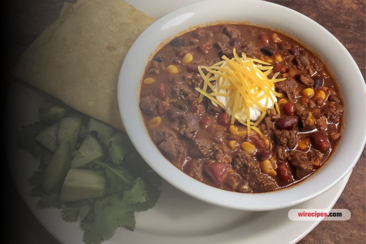 Classic Beef Chili Recipe A Hearty Bowl of Comfort