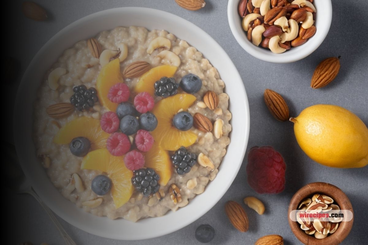 Oatmeal with Fruits and Nuts