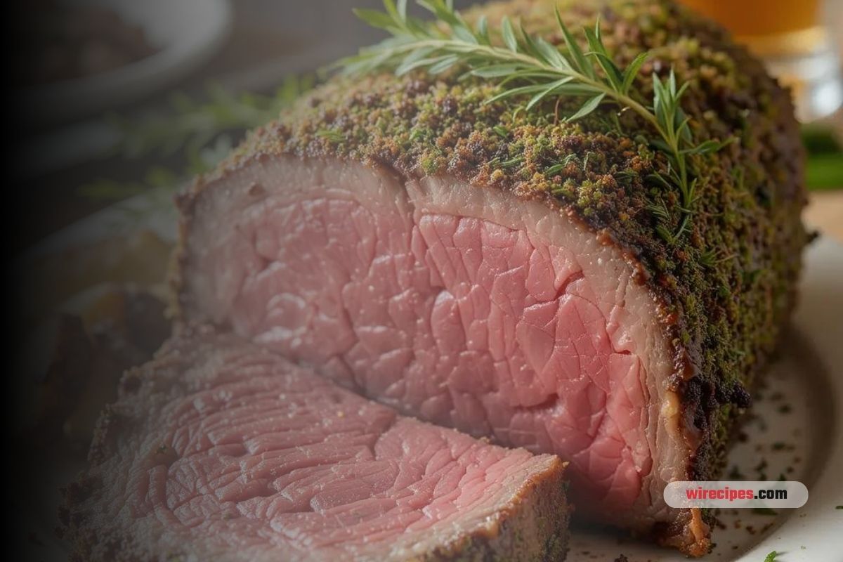 Christmas Meal Ideas 2025 Herb-Crusted Prime Rib