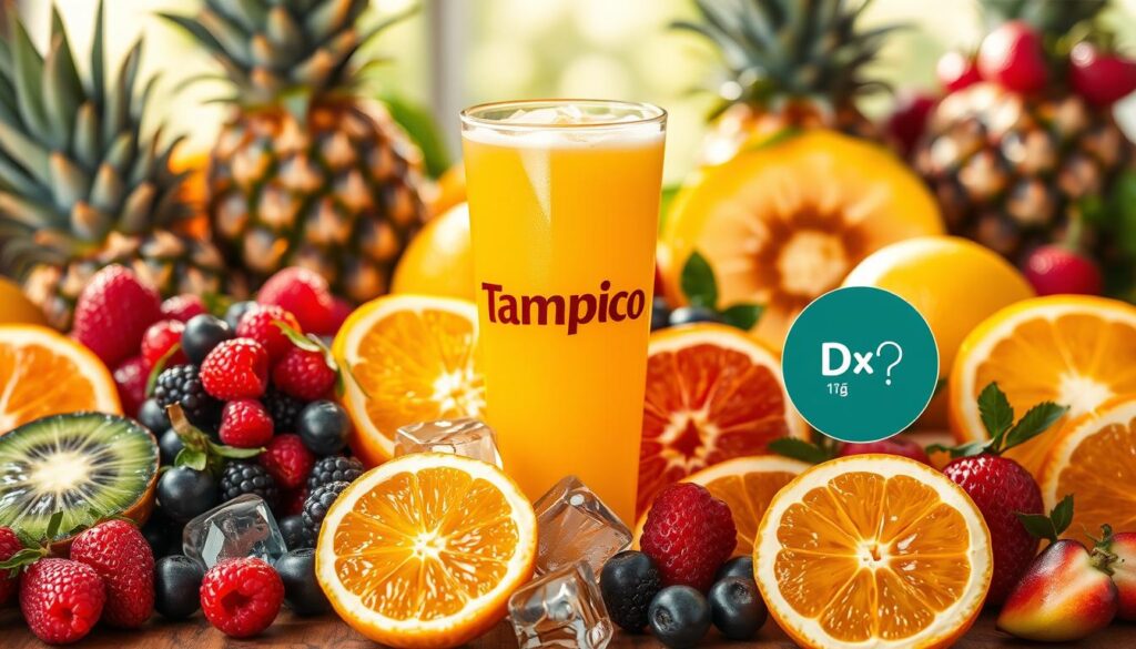 Tampico fruit juice nutritional profile